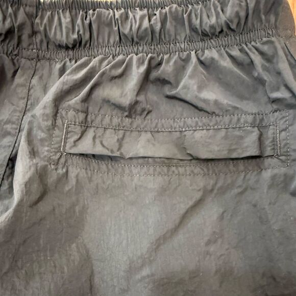 Jordan Flight Black Nylon Windbreaker Track Pants Joggers Size S Logo Detail - Picture 9 of 12
